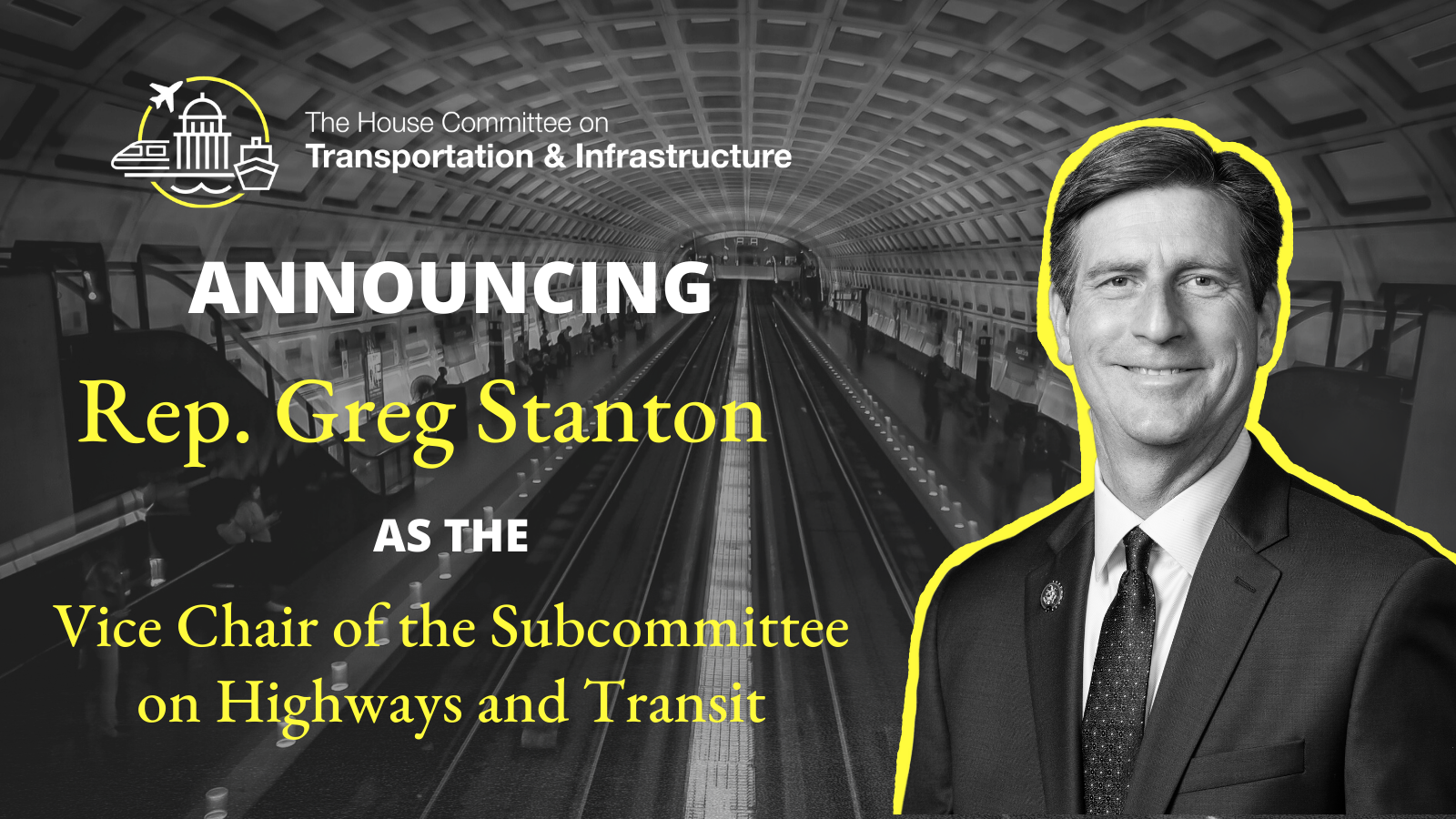 Vice Chair Subcommittee on Highways and Transit V2