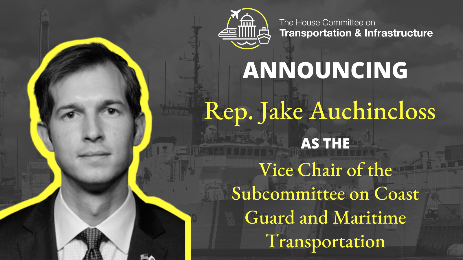 Vice Chair of Subcommittee on Coast Guard and Maritime Transportation 2021